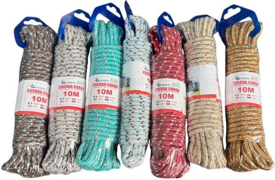 Wäscheleine Seile Ausziehbar 6mm*10m Jz-06535 Rl16358