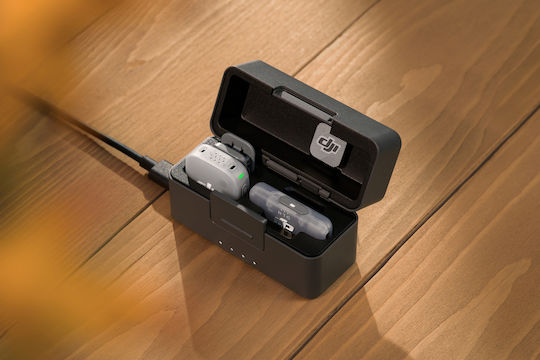 Dji Mic Mini 2 Заряден калъф 1 Tx + 1 Мобилен Rx