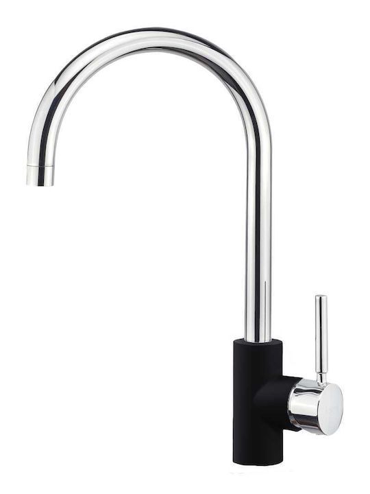 Sanitec Doppio Kitchen Faucet Counter Black