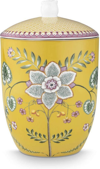 Μπισκοτιέρα 1.5ltr Pip Studio Lily&lotus Yellow