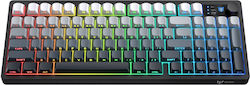 Onikuma MT902 Безжична Гейминг Клавиатура с RGB Осветление (Английски US) Gradient Onikuma MT902 Безжична Гейминг Клавиатура с RGB Осветление (Английски US) Gradient