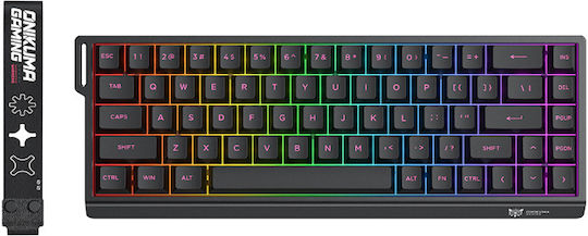 Onikuma MT603 Ασύρματο Gaming Μηχανικό Πληκτρολόγιο 65% με RGB φωτισμό (Αγγλικό US)
