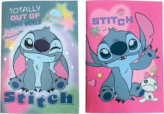 Gim Ruled Notebook B5 40 Paper Sheets Stitch (Miscellaneous Designs)