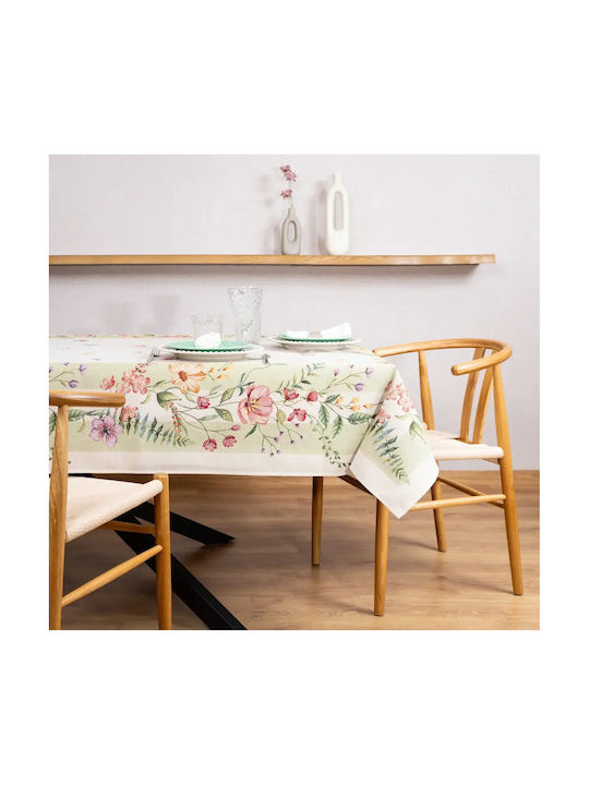 Liolios Home Διακοσμητική Μαξιλαροθήκη Green 45x45εκ.