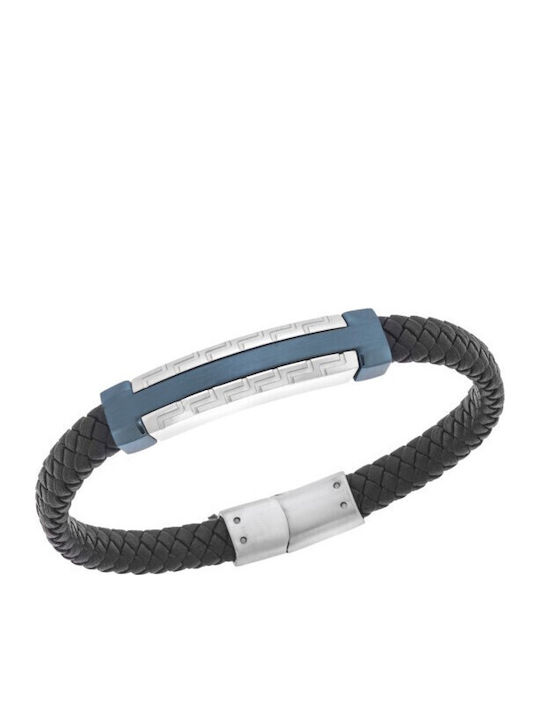 Senza Men's Leather Bracelet