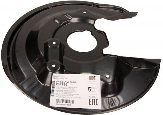 Protector de Disc de Frână Volkswagen Spate Eos Golf Scirocco 06-17 Stânga 1q0615611d