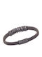 Senza Men's Leather Bracelet