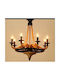 Boho Hanging Light with Rope for E14 Socket 65x120cm