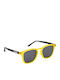 CressiSub Riviera Unisex Sunglasses with Yellow Frame and Black Lens XDB102150