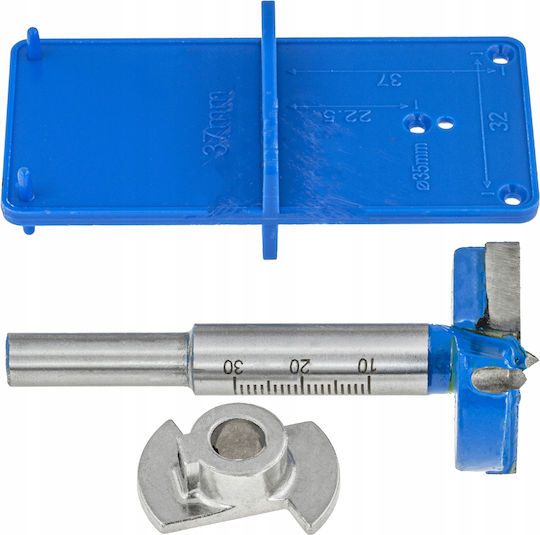 Set 35 Mm Scharnierbohrbits Guide Falon-tech Ft3500