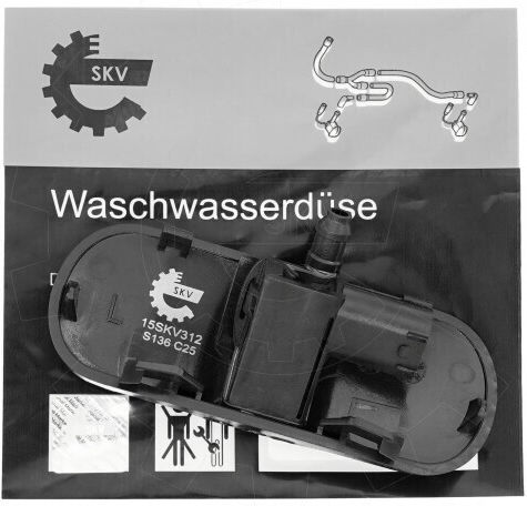 Bec Spălător Audi A4 A5 Față Stânga 8t0955987b