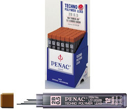 Penac Leads Mechanical Pencil 0.5mm 12/set Penac B