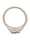 Dimitrios Exclusive Byzantine Talisman Necklace from Gold Plated Silver Blue