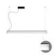 Viokef LED Commercial Linear Ceiling Light Natu...