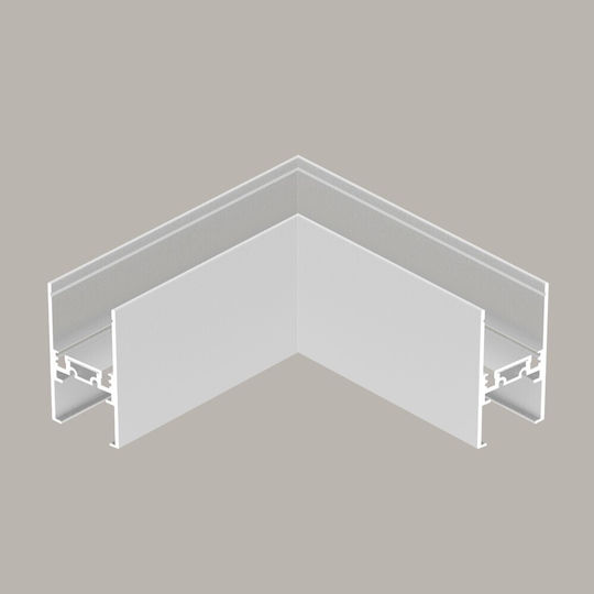 Orient Σύνδεσμος Γωνίας Μαγνητικής Ράγας 48v Λευκό Orient-ppa