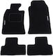 Auto Fußmatten Set 4 Stück Mini Cooper R50 R52 2001-2006 Premium Schwarz
