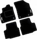 Set Car Mats 4 Pieces Carpet Opel Astra K From 2015 Premium Black
