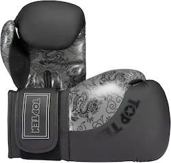 Top Ten 22197 10oz Black Leather Boxing Gloves for Sack Black Top Ten 22197 10oz Black Leather Boxing Gloves for Sack Black