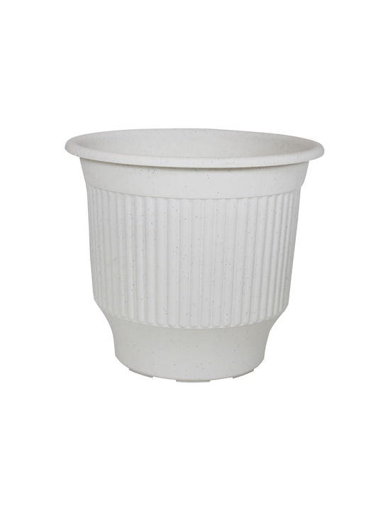 Sic Plast Plastic Striped Granite Flower Pot 16...