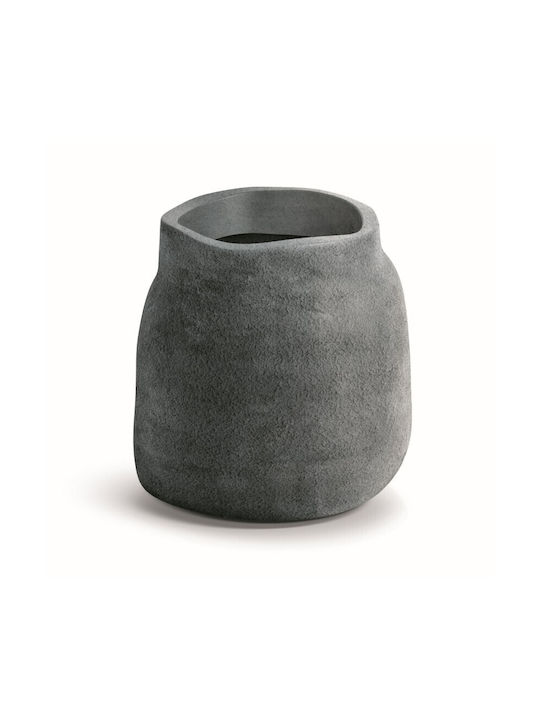 Ethick Γλάστρα Πλαστική Gray 48x48x47εκ.
