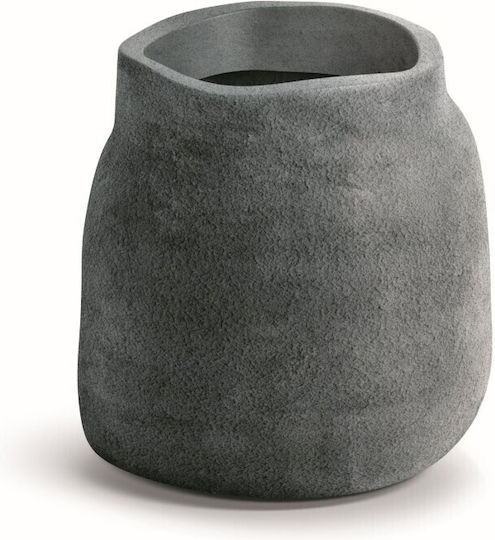 Ethick Kunststoff Blumentopf Grau 48x48x47cm