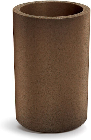 Ethick Plastic Flower Pot Rust 40cm
