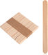 Wooden Ice Pop Sticks 50 Pcs
