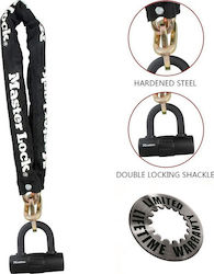 Motorcycle Lock Master Lock Steel Keyed Mini U-lock 8234eurdpro