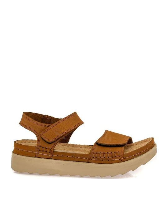 Leather Women's Anatomic Tabac Brown Sandals