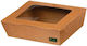 Σκεύος Φαγ Craft 1200ml 18x12x5 Ενς Νο Καπάκι Παράθυρο Pet 50τεμ