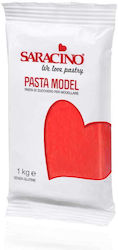 Modeling Paste Red 1 Kg Saracino