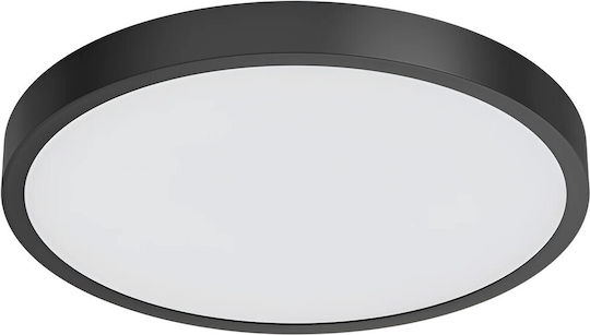 Braytron Luminiță De Tavan Montată Pentru Baie 30cm Neagră