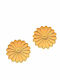 Arteon Silver Gold Plated Stud Earrings