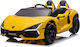 Lamborghini Revuelto 4x4 Doppelsitzer mit Fernbedienung Lizensiert 24 Volt Gelb für 2+ Jahre