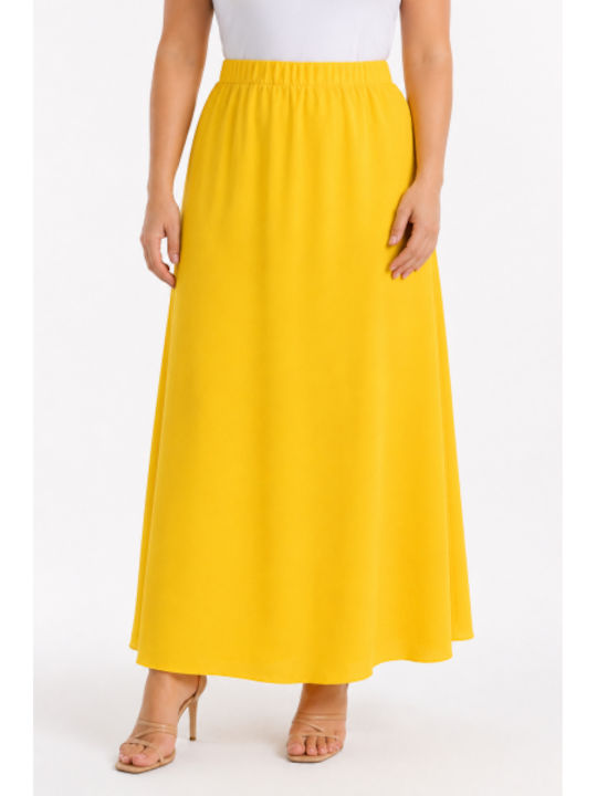Maxi Skirt Yellow SH-17702-26SK-YEL