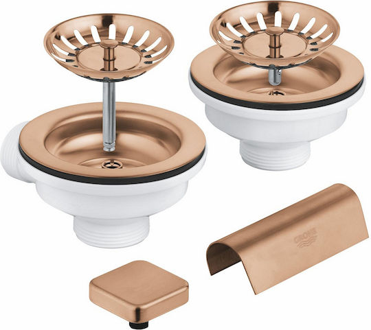 Grohe Sifon Pop Up pentru chiuvetă gri