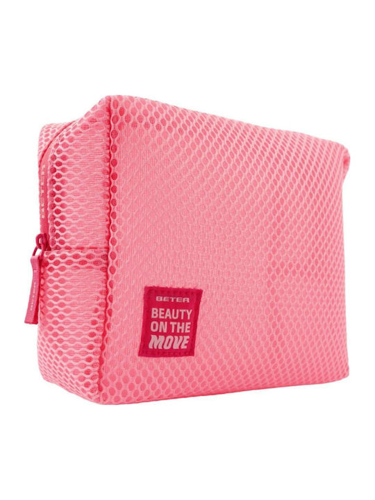 Beter Pink Mesh Toiletry Bag "beauty On Move" Collection
