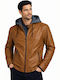 Synthetic Leather Jacket Tam