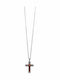 Visetti Men's Steel Cross with Chain