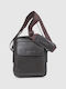 Geantă de umăr / tip crossbody maro pentru bărbați