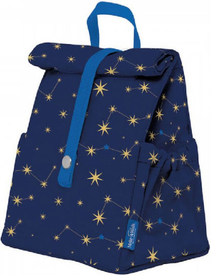 Graffiti Make A Wish Kids' Insulated Lunch Bag Roll Top 20x15x25cm