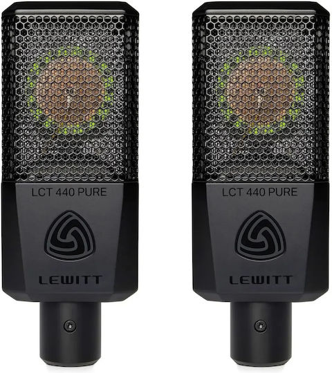 Lewitt LCT 440 Pure Pair Σετ Πυκνωτικό Μικρόφωνο Shock Mounted για Φωνητικά