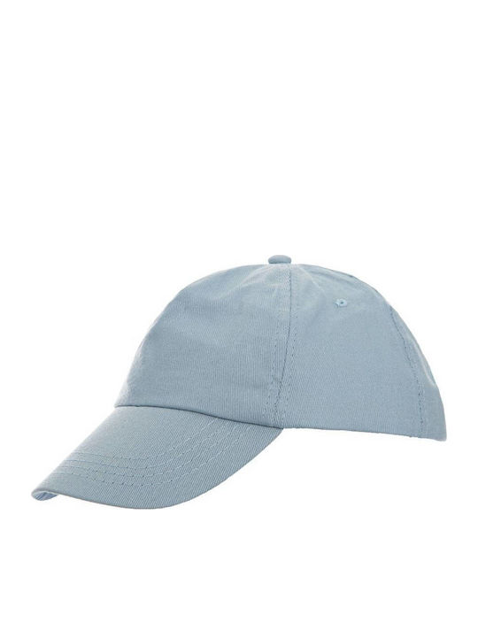 About Basics Palărie Copii Jockey Tesătură Albastru Deschis Sky Blue