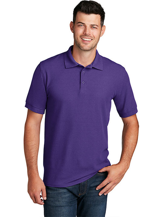 B&C Men's Promotional Short Sleeve T-Shirt Purple