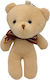 Ivory Plush Hanging Teddy Bear Ideal Baptism Wedding Favors Materials