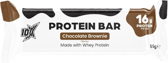 10X Athletic Μπάρα με 16gr Πρωτεΐνης & Γεύση White Chocolate Pistachio 55gr