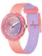 FlikFlak Quench In Pink Kids Watch Pink with Fabric Strap