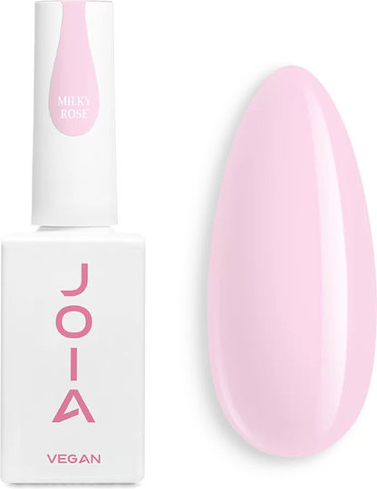 JOIA Vegan Vegan Nagellack Lang anhaltende Politur Schnelltrocknend Milky Rosa 15ml