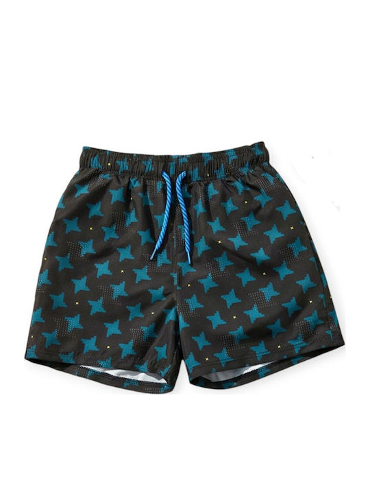 Crool Παιδικό Μαγιό Βερμούδα / Σορτς Blue Pattern