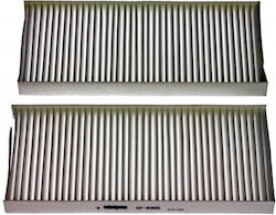 Car Cabin Air Filter Renault Kangoo 08 1 5dci 1 6 16v Set 2 Pieces Zf581couple